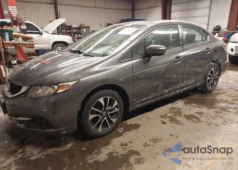 2014 Honda Civic Ex из США, поврежденный, VIN 19XFB2F89EE230745